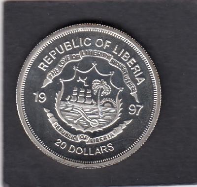 Beschrijving: 20 Dollar DIANA YOUNG GIRL